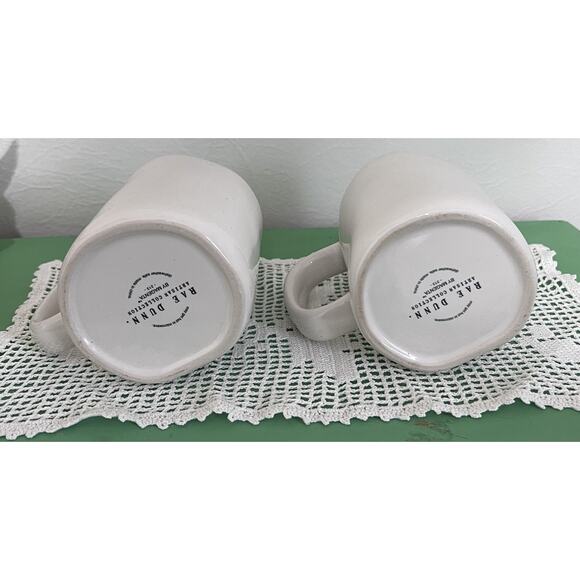 Rae Dunn Coffee Cups Cat Mom Meow Mugs Set of 2 Cat Lover Kitten Kitties Tea - Picture 7 of 8